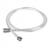 Шланг для душа RAIN 150см, 1/2"(Имп)-1/2"(Имп), ПВХ, латунь, антитвист, серебристо-белый