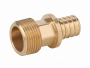 Переходник с наружной резьбой Бронзовый 16х1/2 G2307.1604
